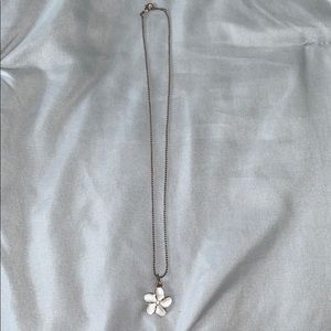 White Flower Necklace